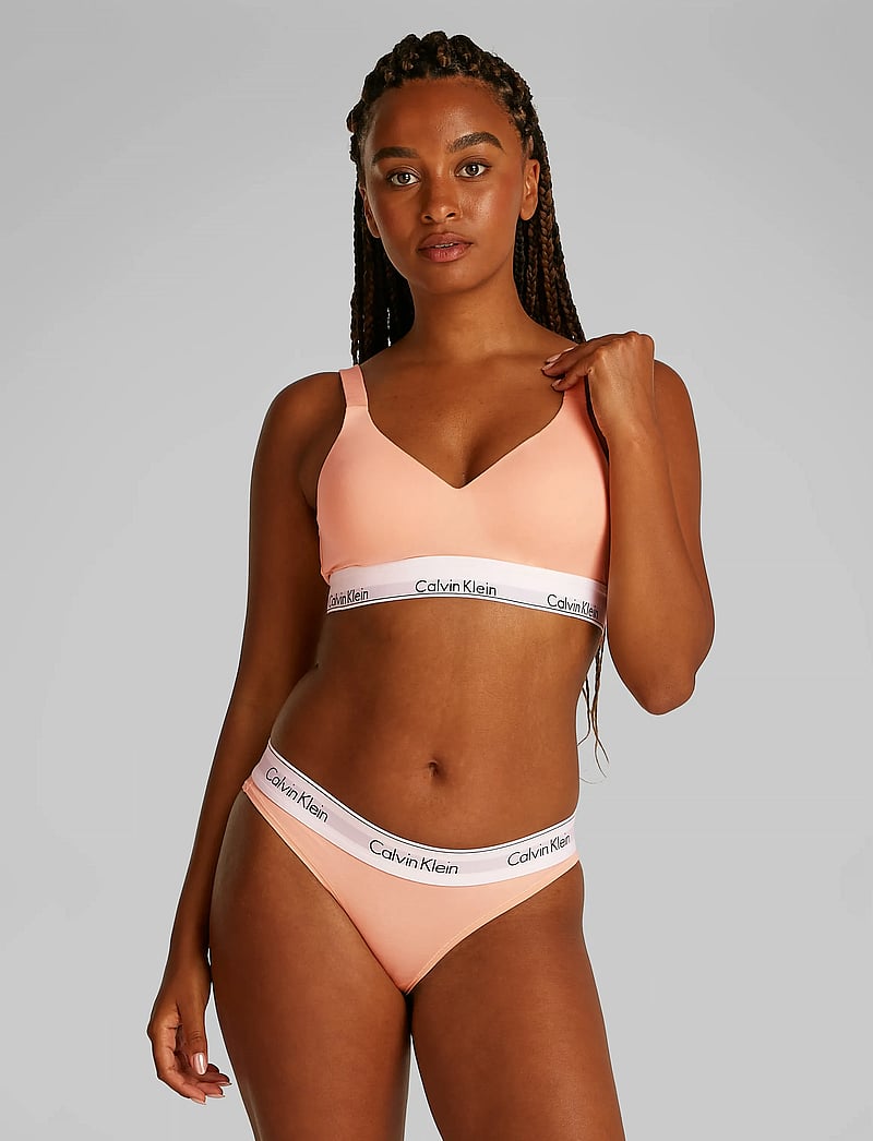 Calvin Klein - LIFT BRALETTE ( ROLLING CHANGE) - bralette - melon frenzy - 5