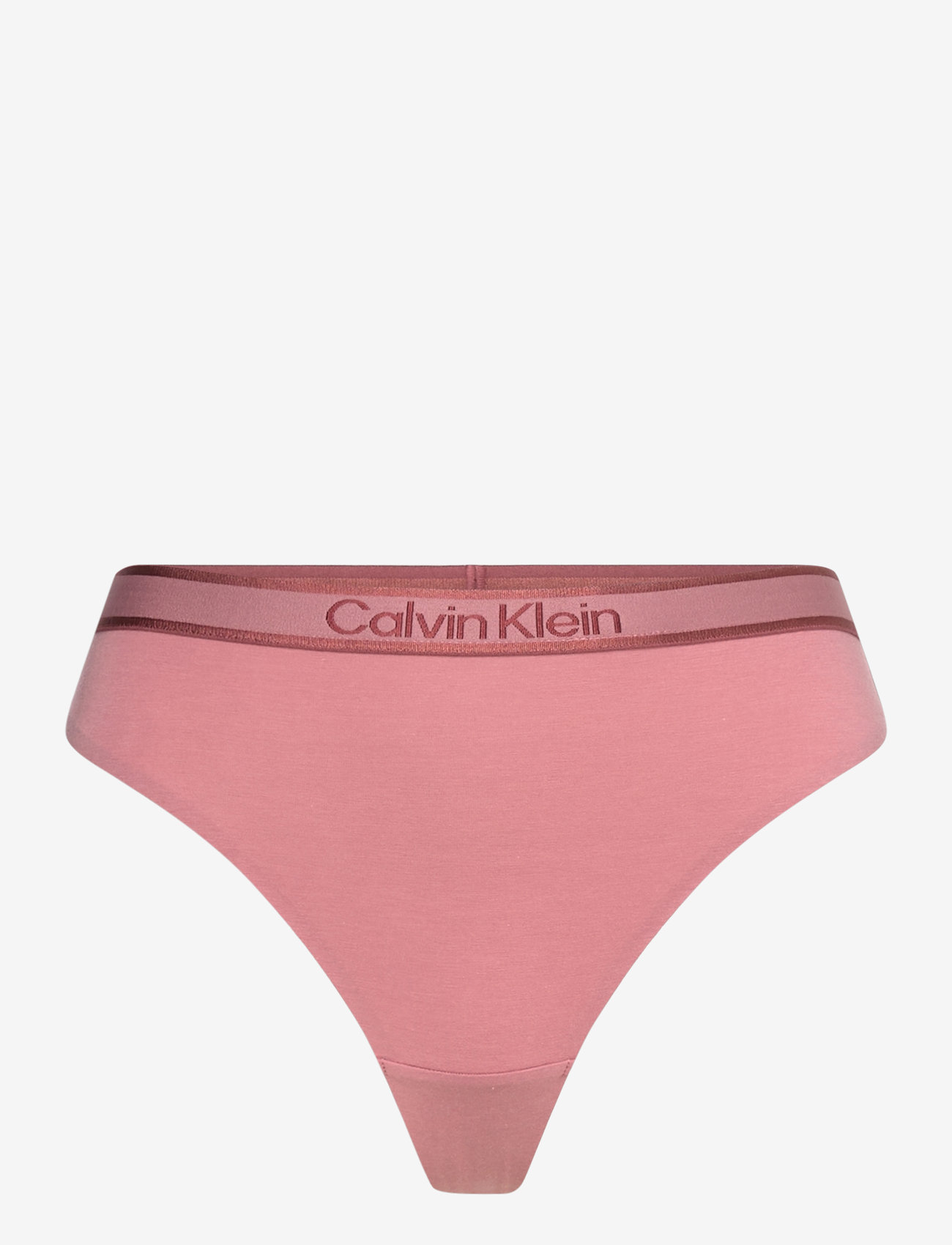Calvin Klein - THONG - stringtrusser - red grape w/ apple butter logo - 0