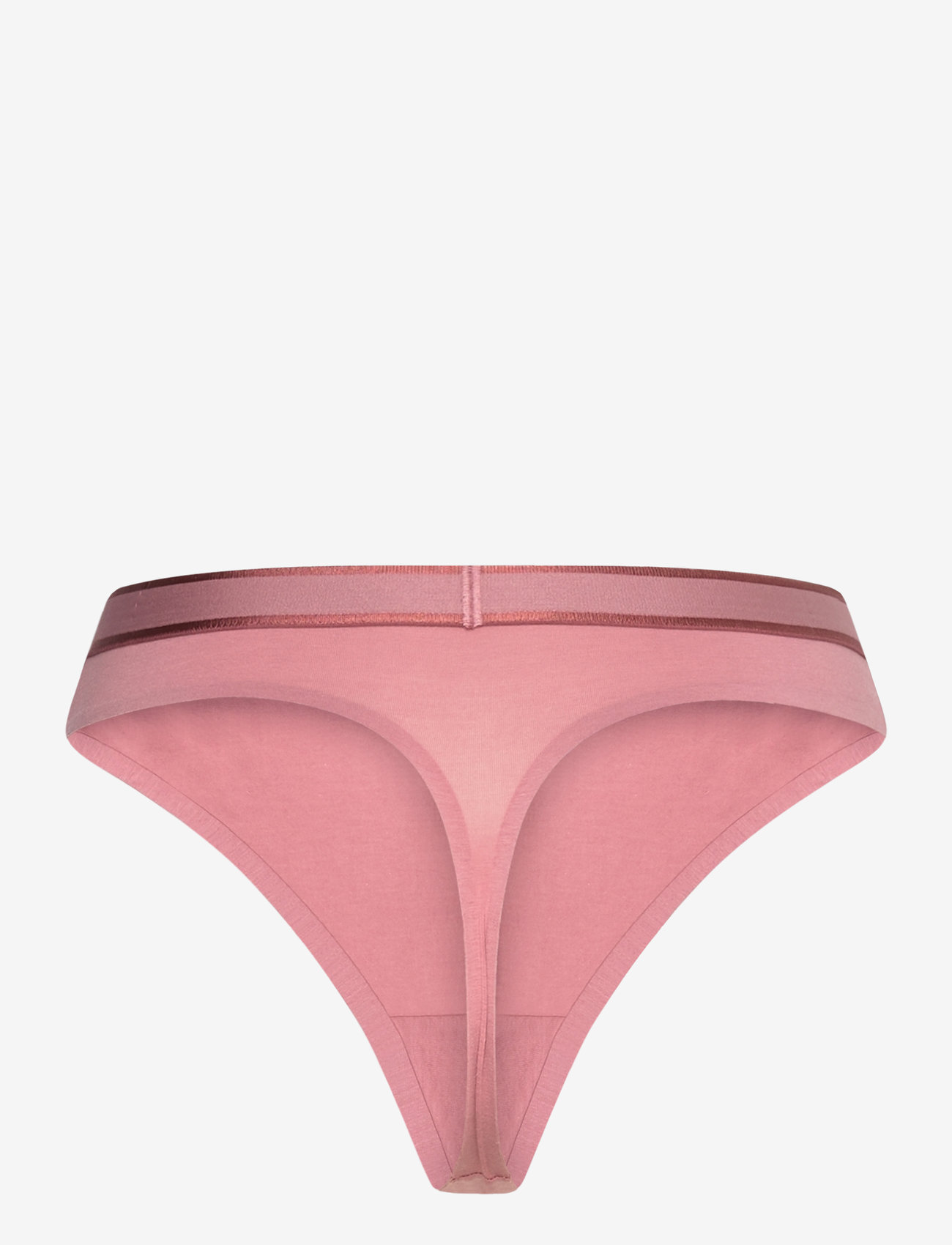 Calvin Klein - THONG - stringtrusser - red grape w/ apple butter logo - 1