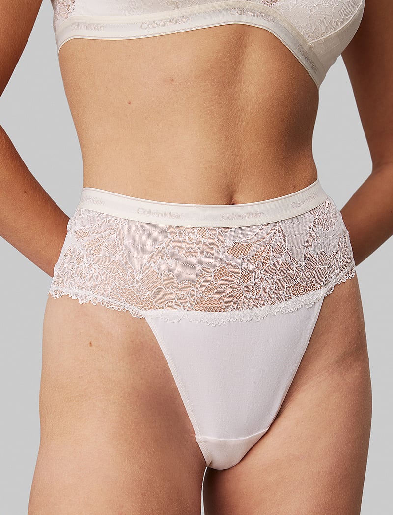 Calvin Klein - THONG - stringtrosor - ivory - 3