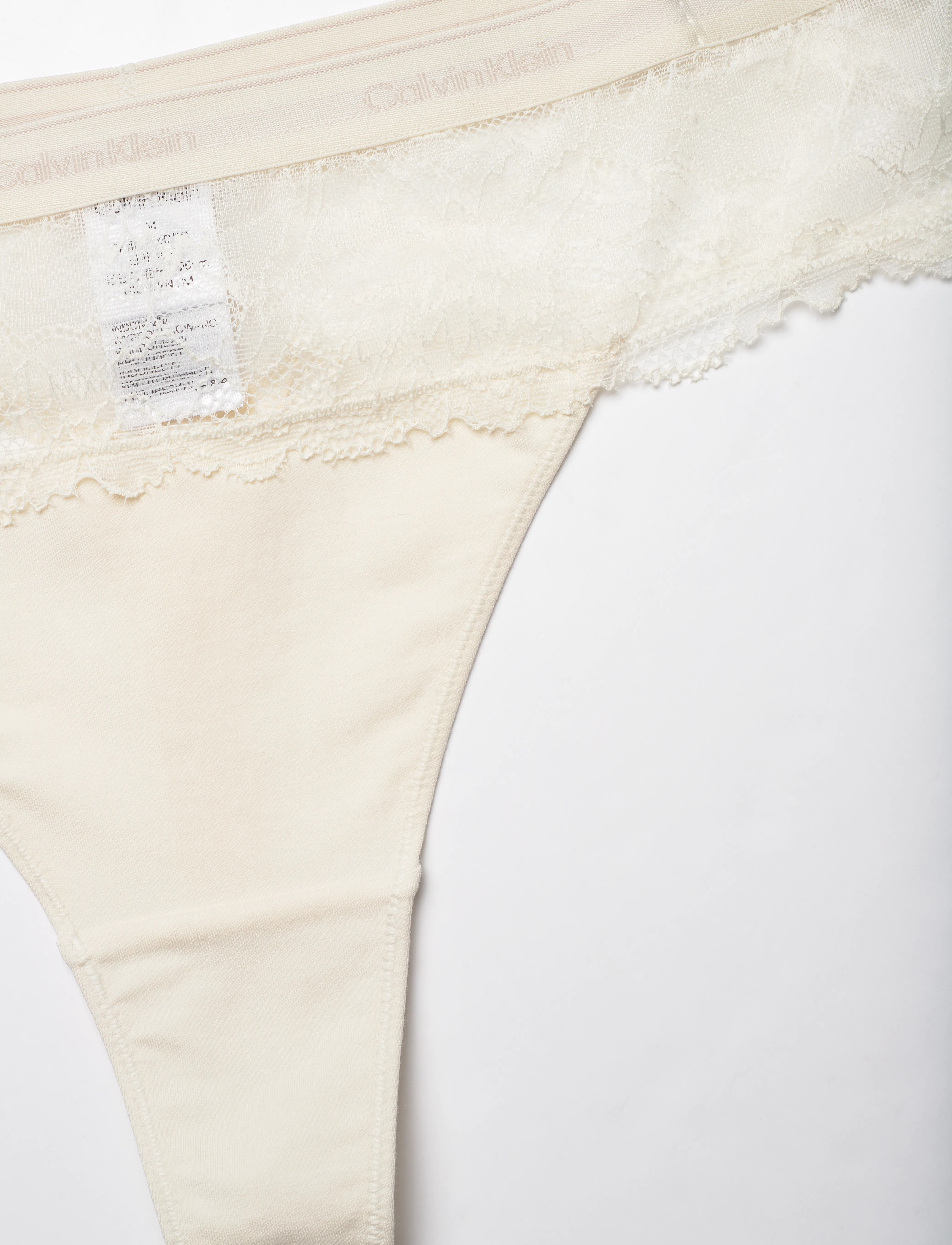 Calvin Klein - THONG - die niedrigsten preise - ivory - 5