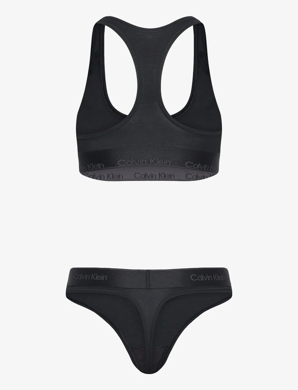 Calvin klein bra and underwear set cheap sales