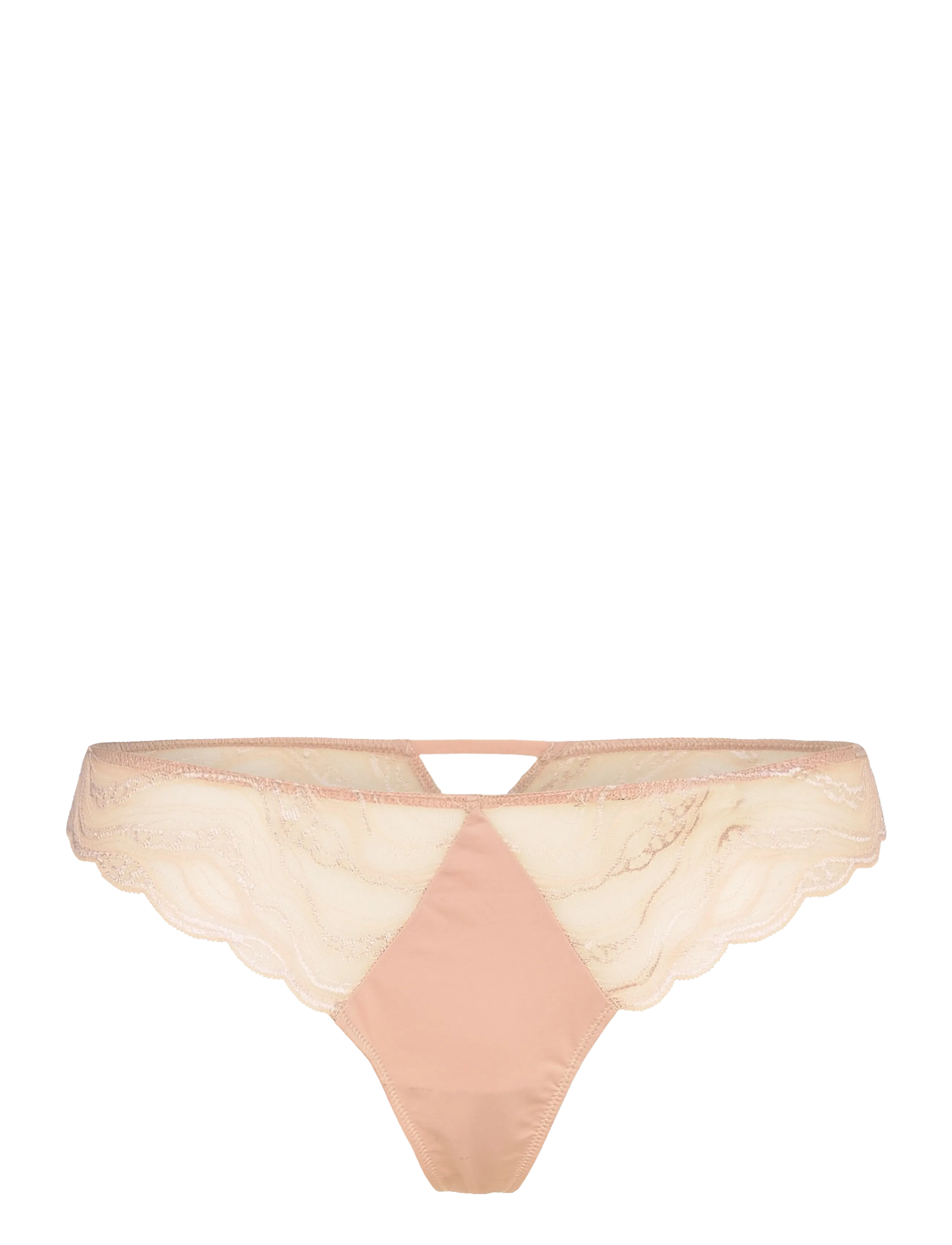 Calvin Klein THONG - Undertøj - CEDAR / cream