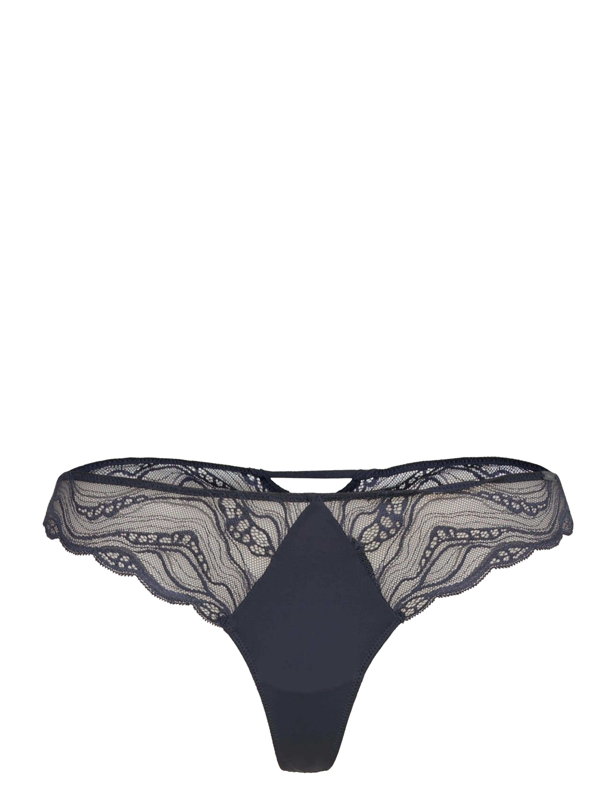 Calvin Klein Thong, L, Panties, Marineblau - Frauen