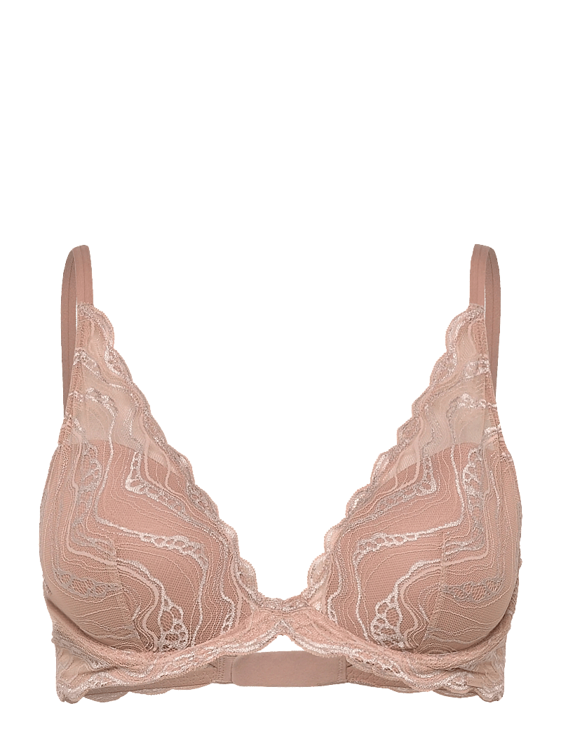 Calvin Klein - LIGHTLY LINED PLUNGE - plunge bh'er - cedar - 1