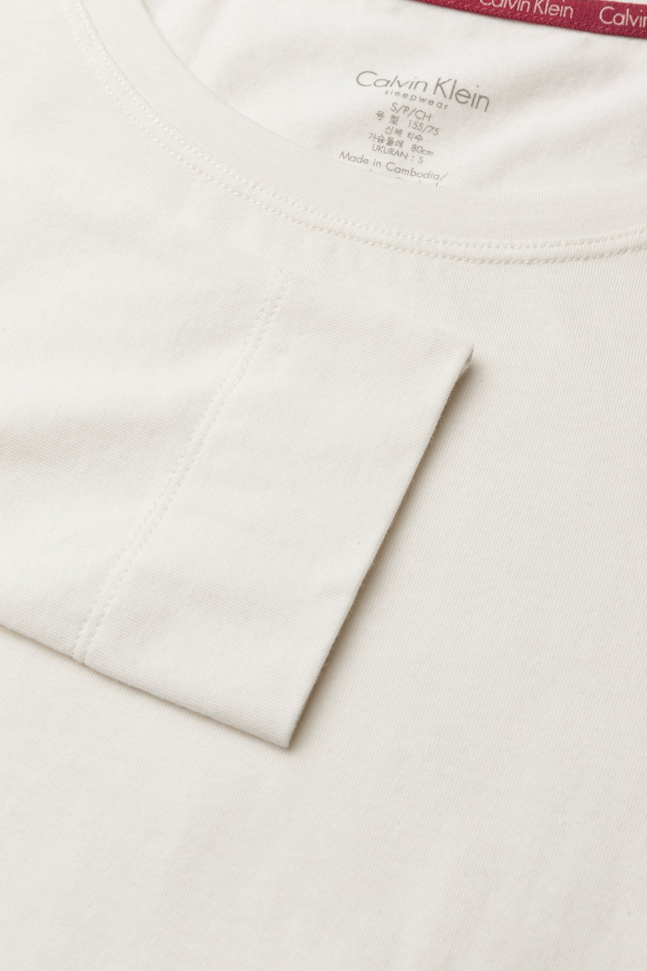 Calvin Klein - SLEEP SET (PJ IN A BAG) PANT SET LO - ivory top/rift logo_inxtoxicate pan - 4