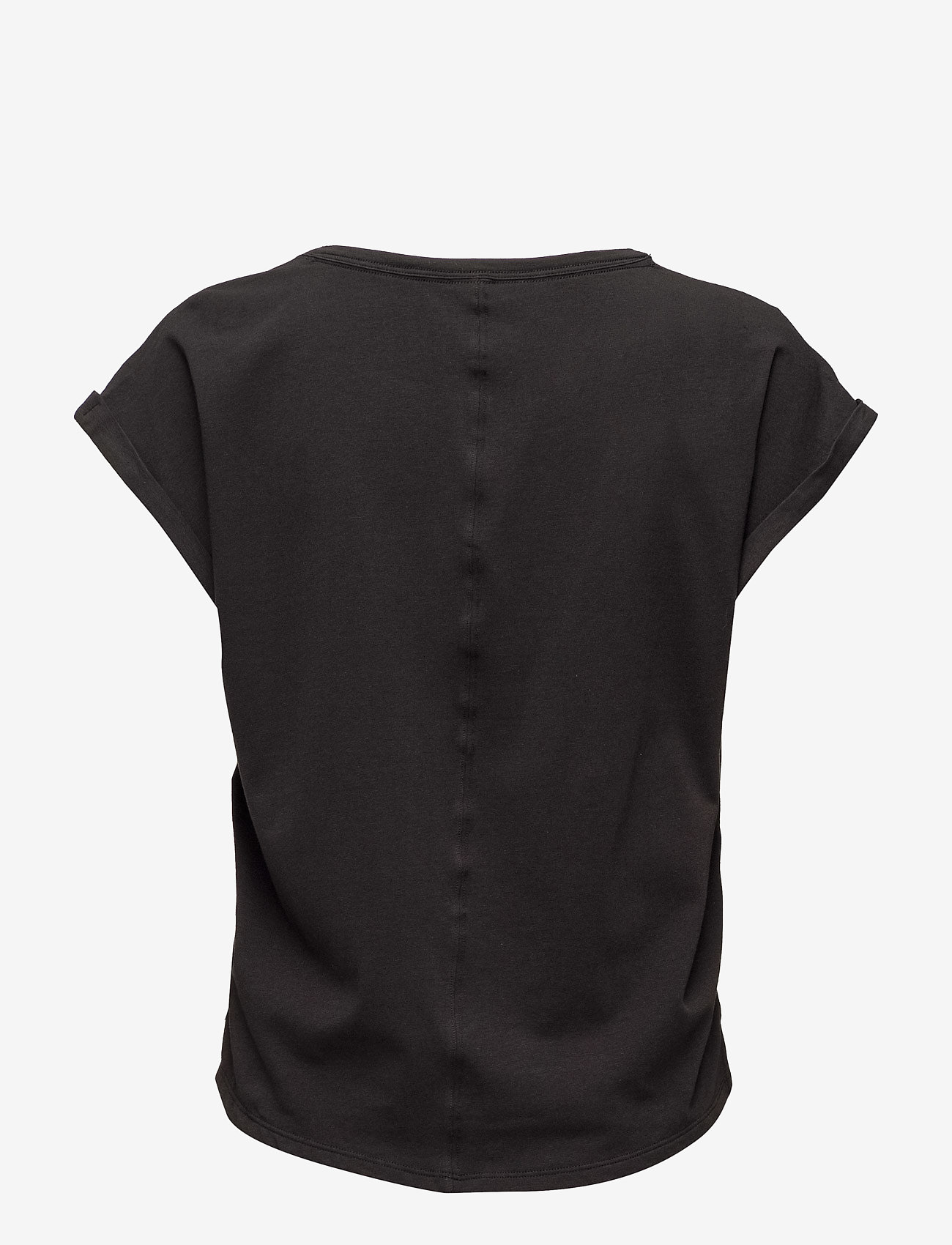Calvin Klein - TOP CREW NECK SHORT - black - 1