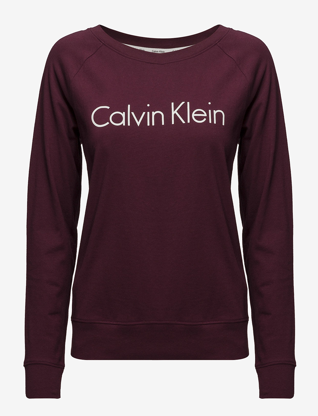 Calvin Klein - L/S CURVE NECK - brazen - 0