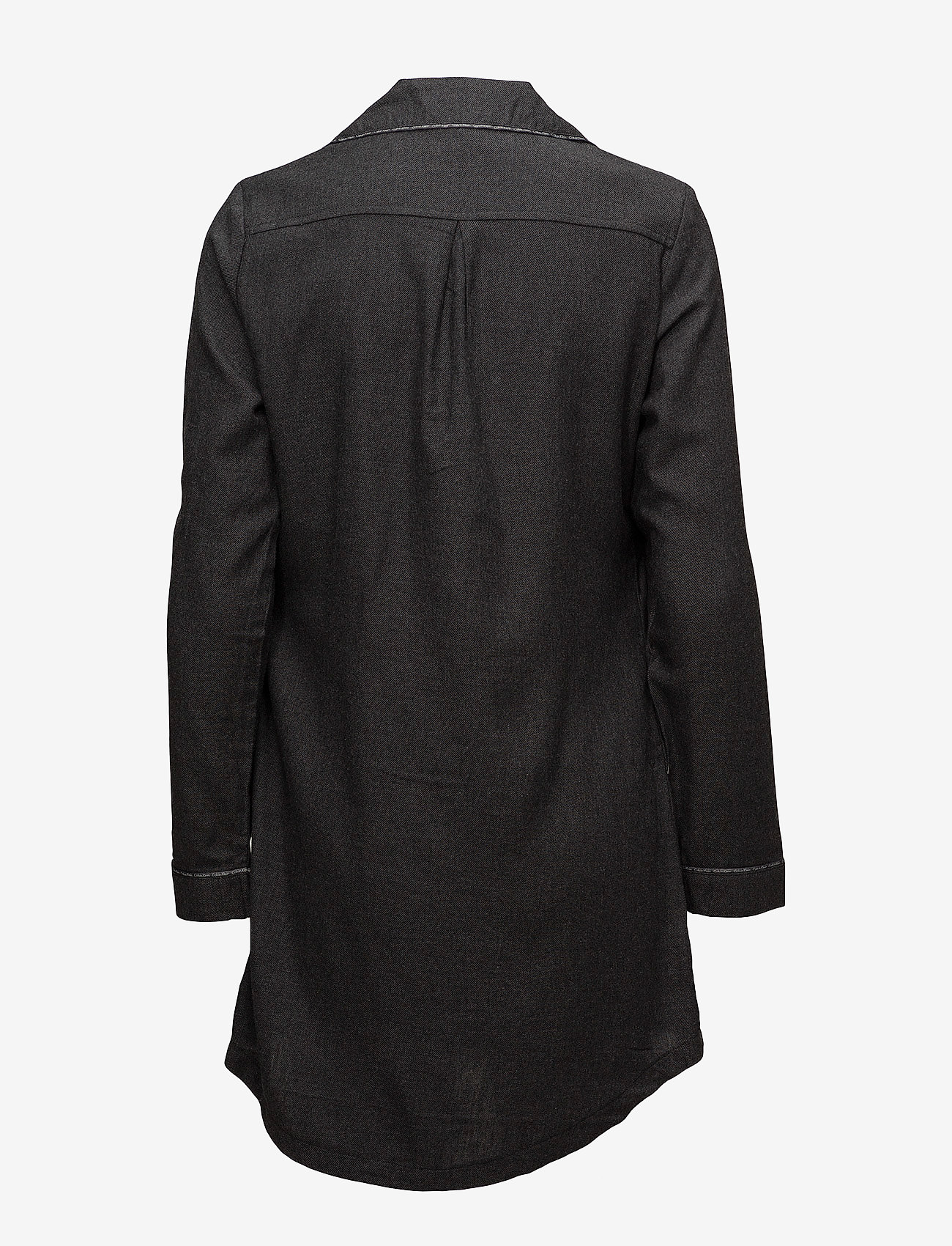 Calvin Klein - L/S NIGHTSHIRT - charcoal heather - 1