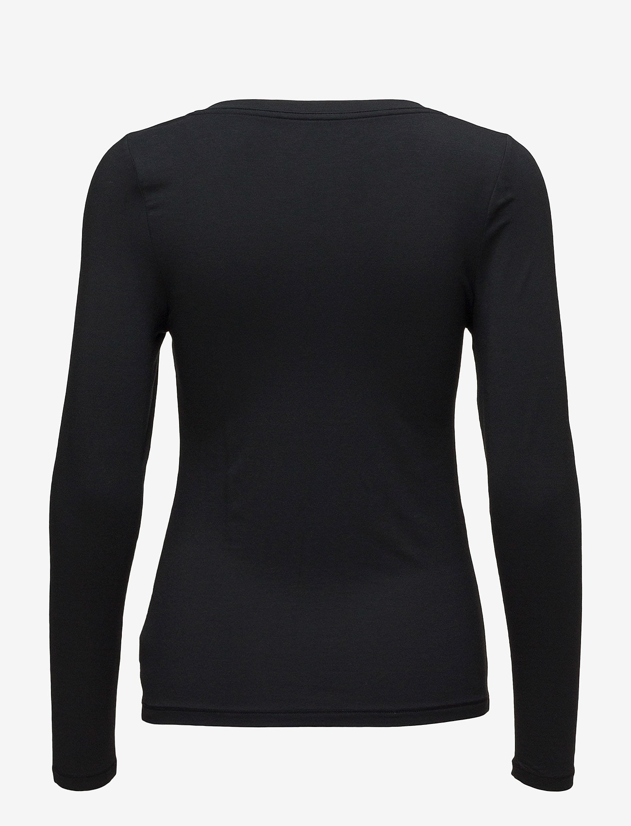 Calvin Klein - L/S CURVE NECK - black - 1