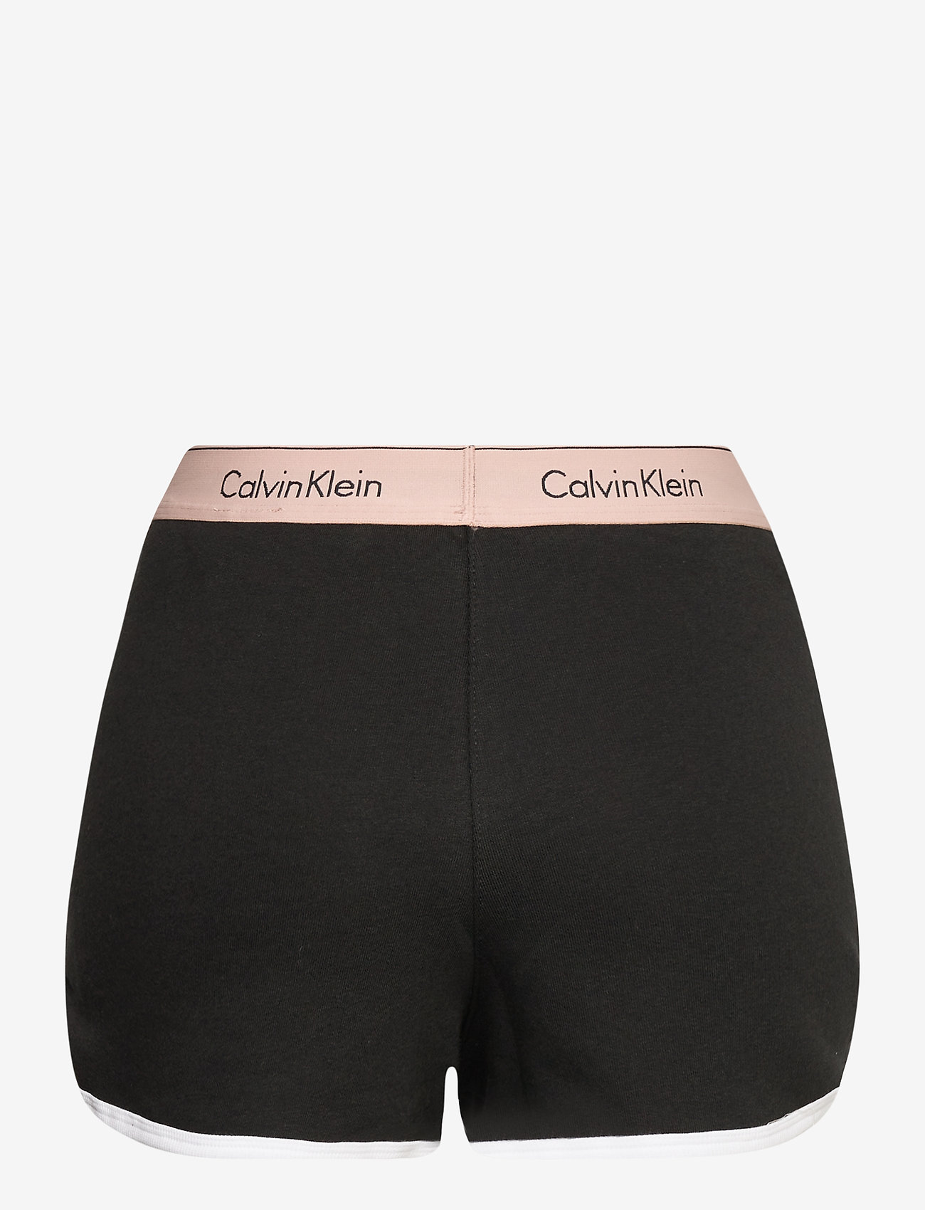 Calvin Klein - SLEEP SHORT - black w/ honey almond - 1