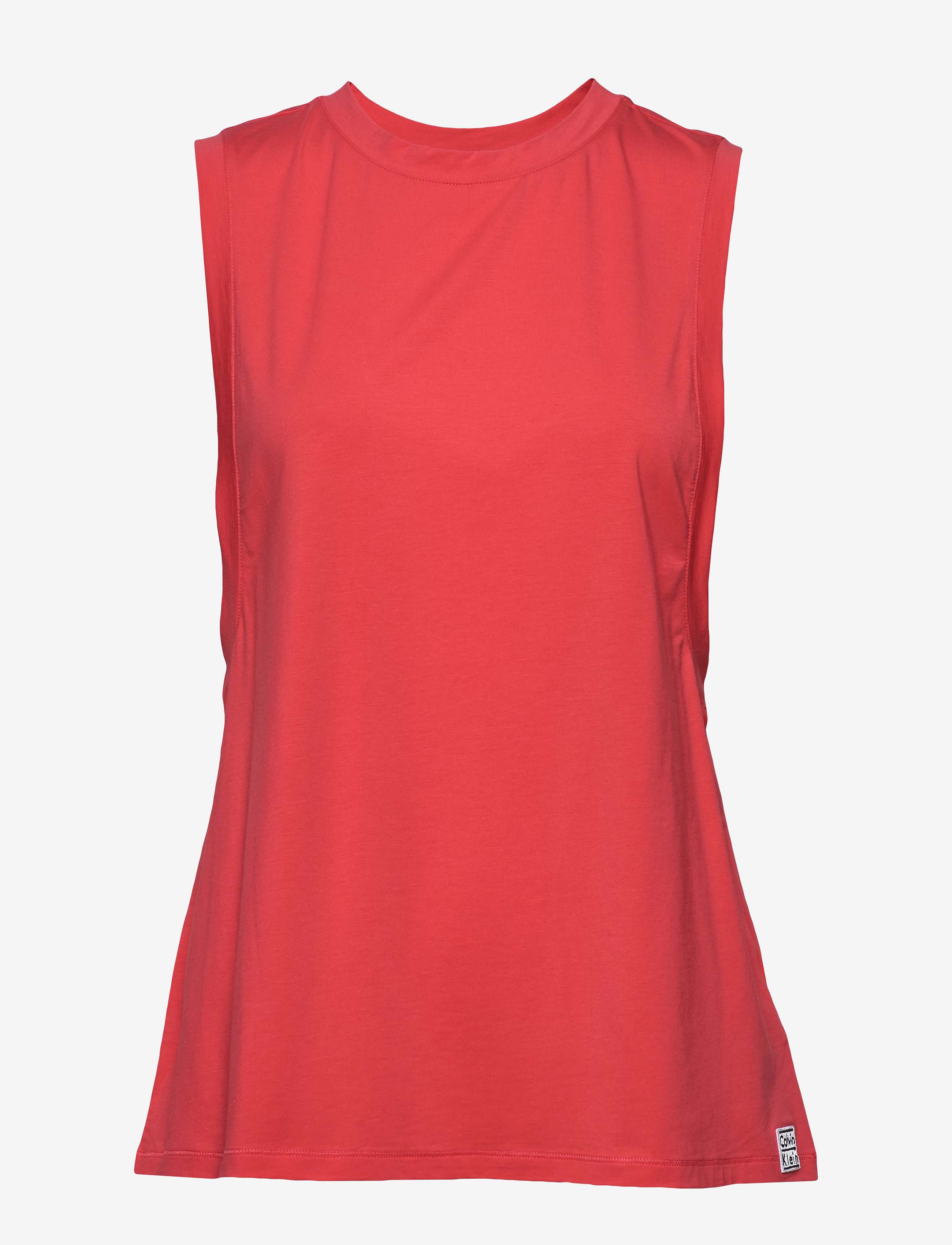 Calvin Klein - SLEEVELESS CREW NECK - fire lily - 0