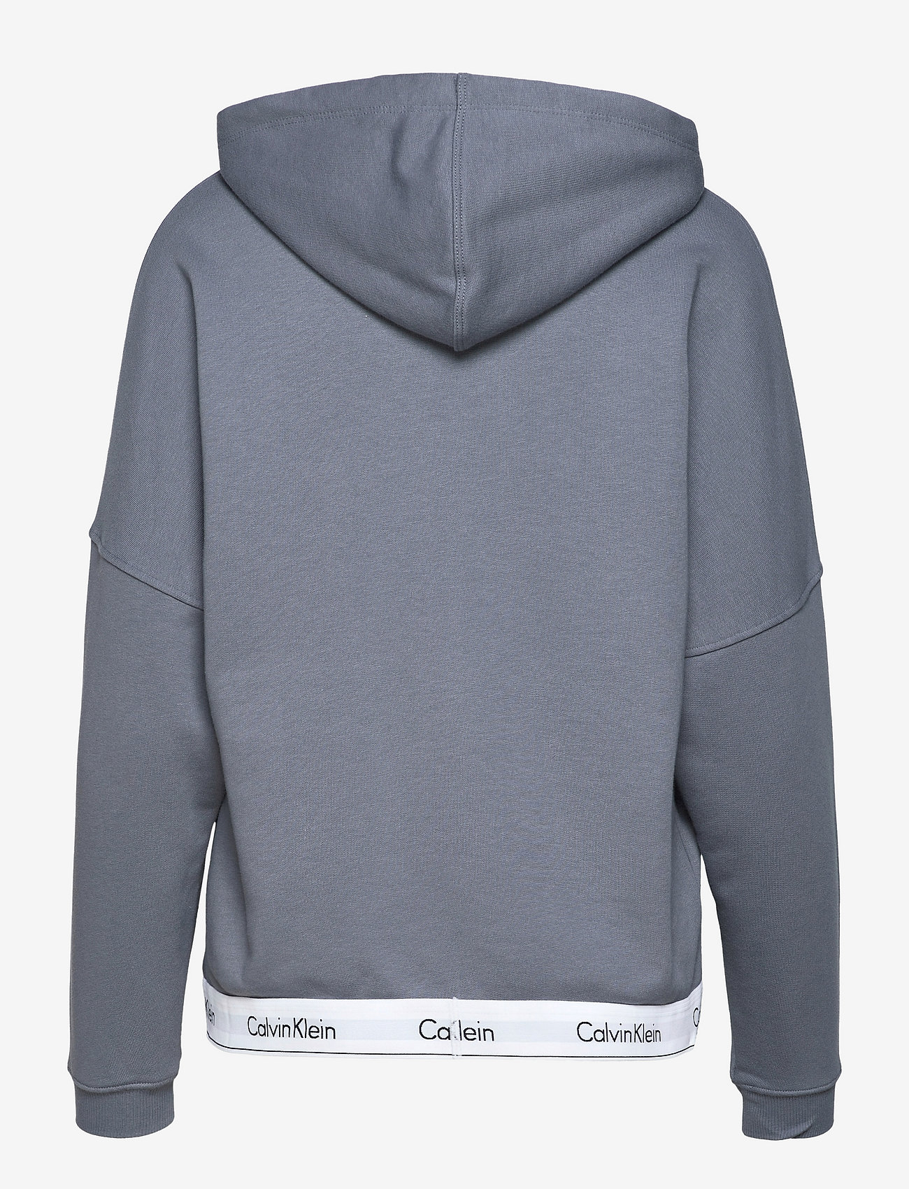 Calvin Klein - FULL ZIP HOODIE (OVERSIZED) - pewter - 1