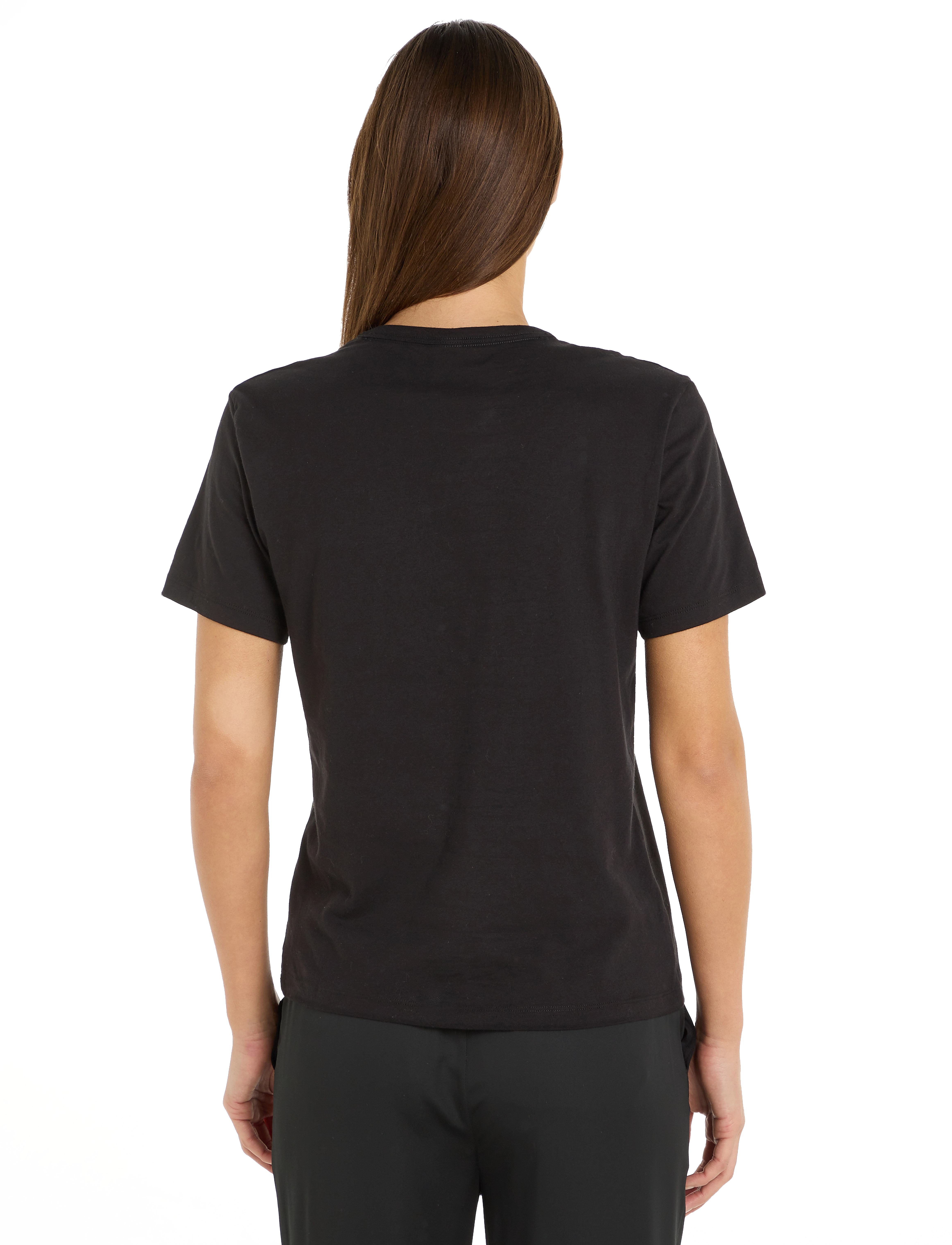 Calvin Klein - S/S CREW NECK - black - 3