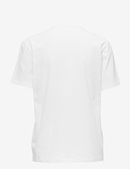 Calvin Klein - S/S CREW NECK - tops - white - 1