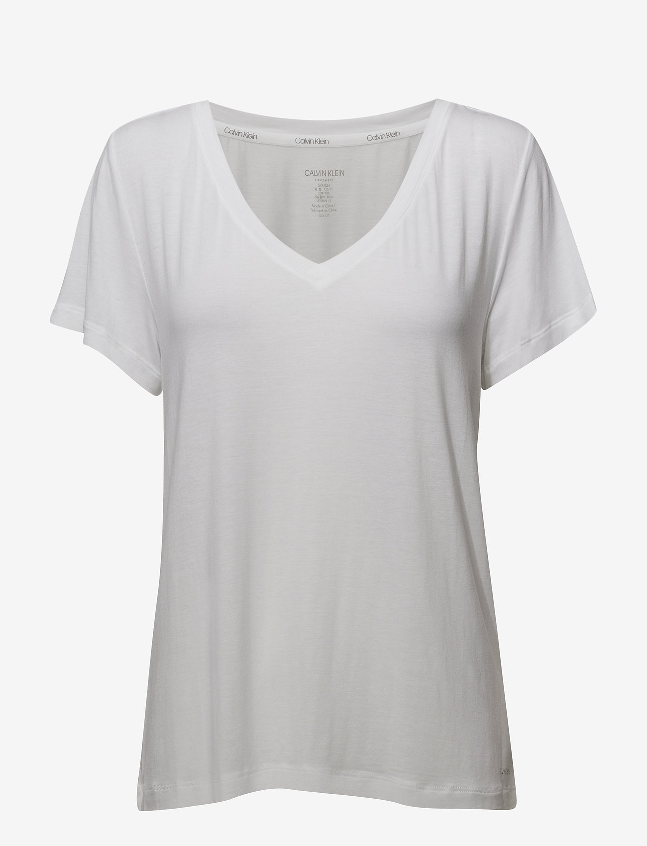 Calvin Klein - S/S V NECK - white - 0