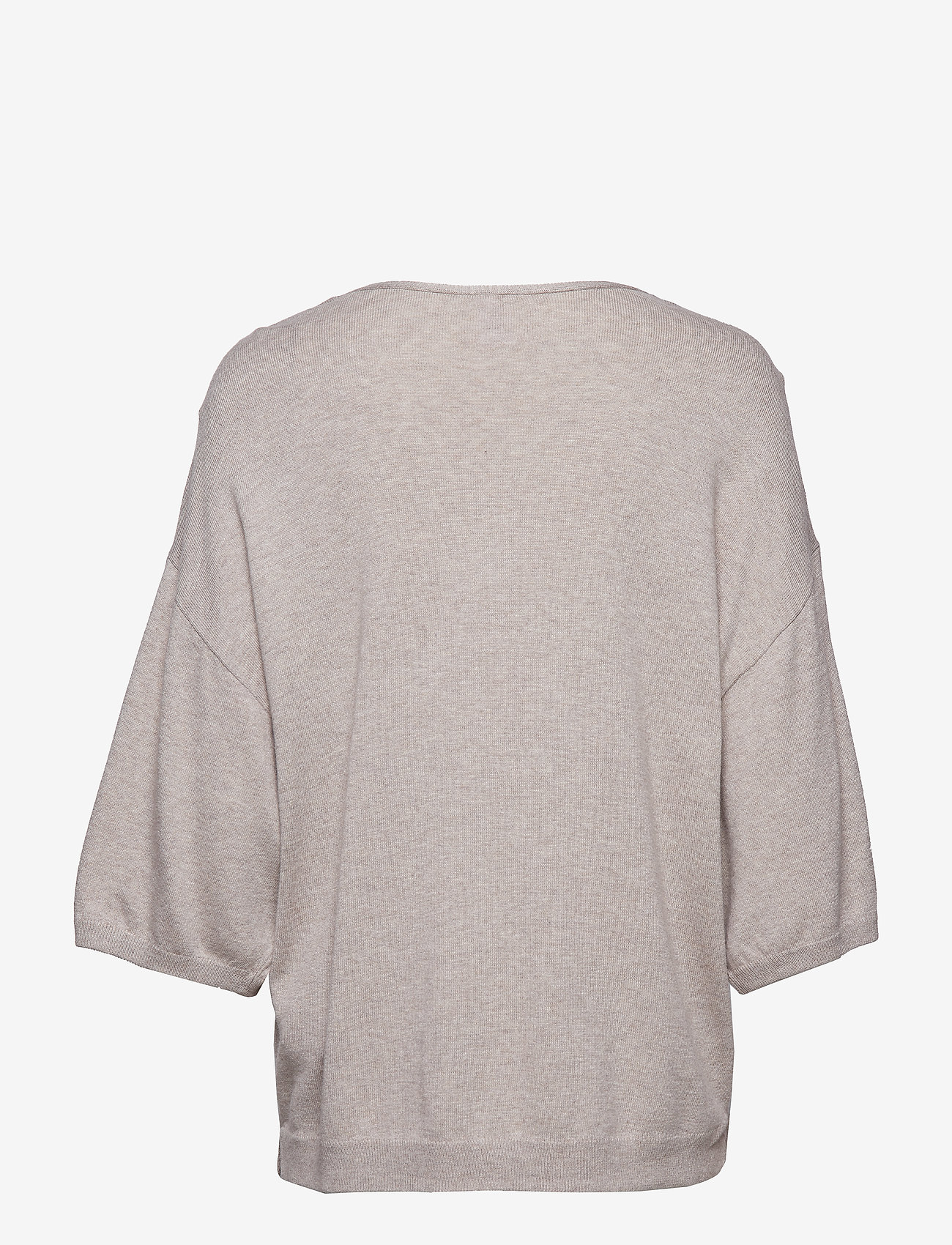 Calvin Klein - 3/4 V NECK - natural heather - 1