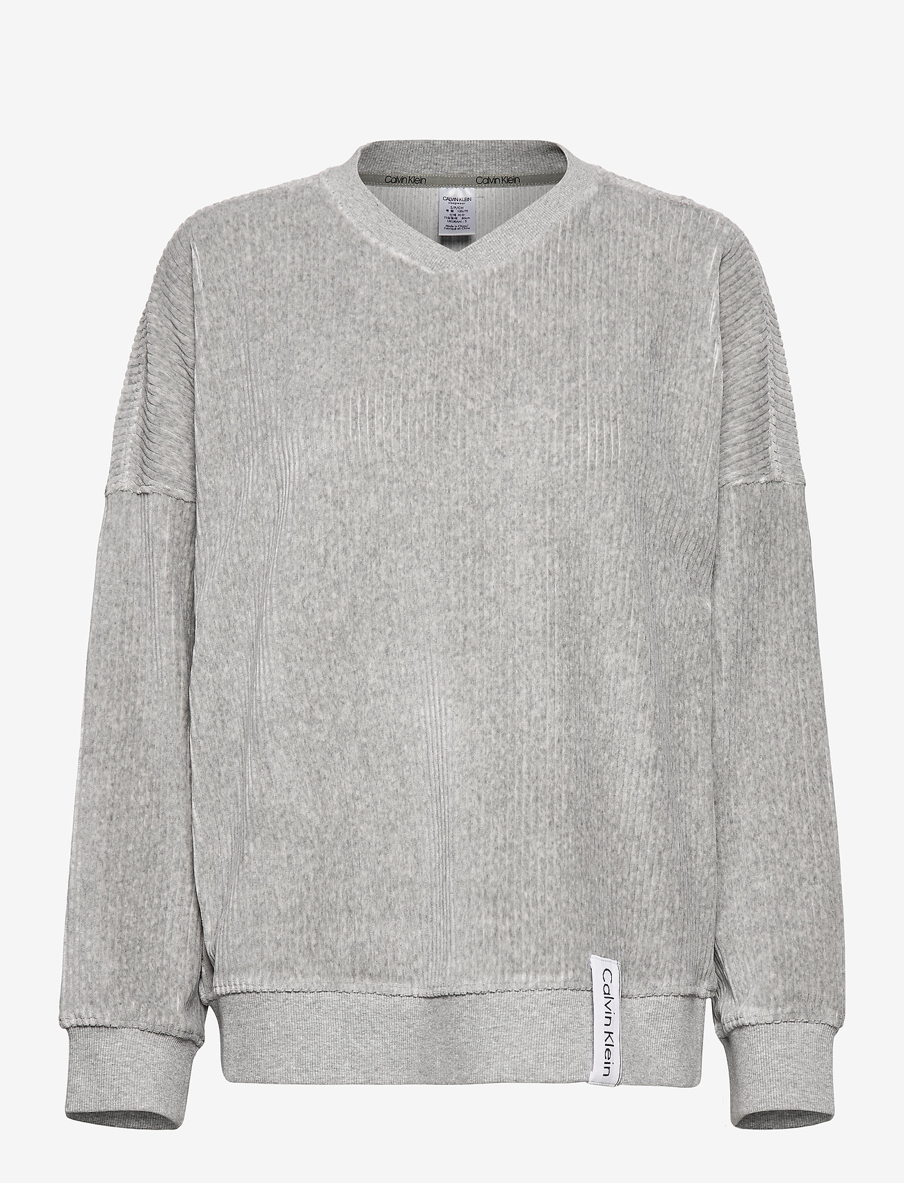 Calvin Klein - L/S SWEATSHIRT - grey heather - 0