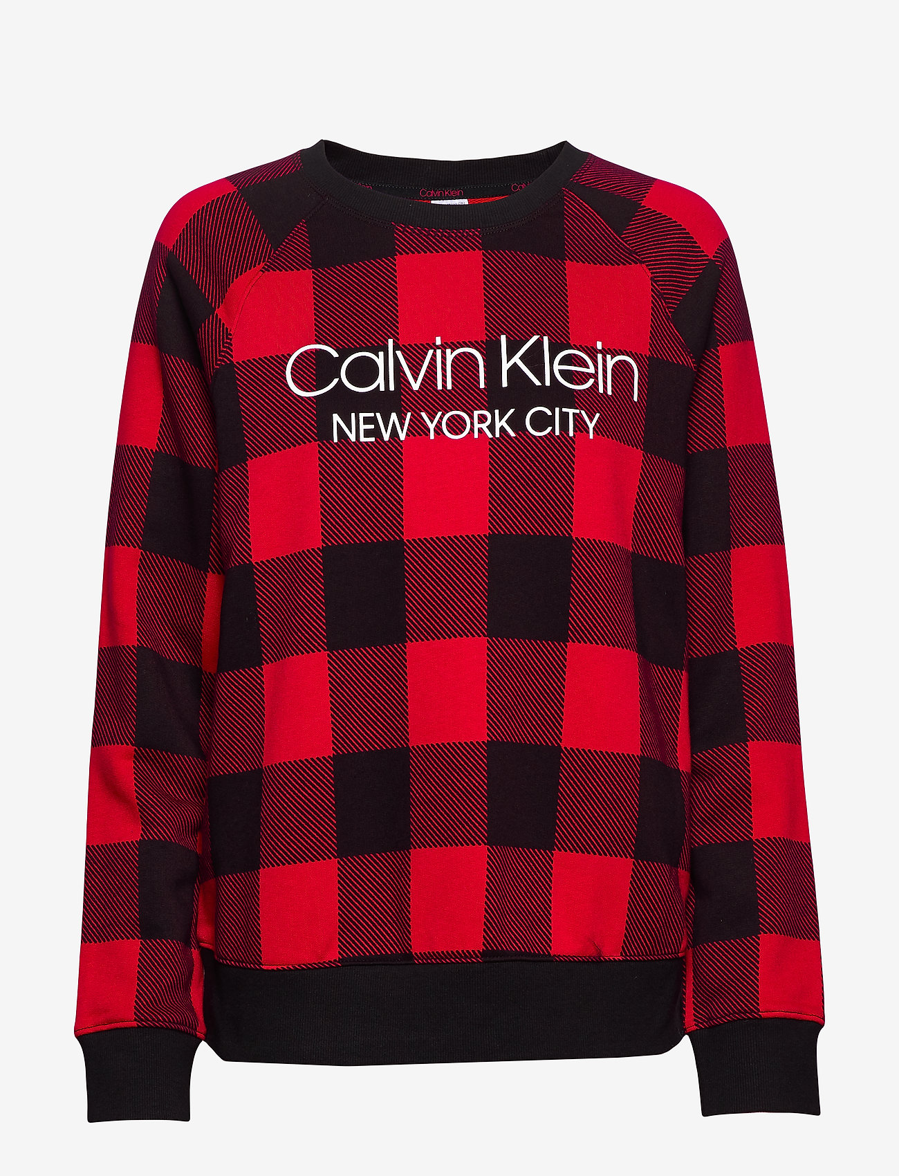 Calvin Klein - L/S SWEATSHIRT - buffalo check_temper - 0
