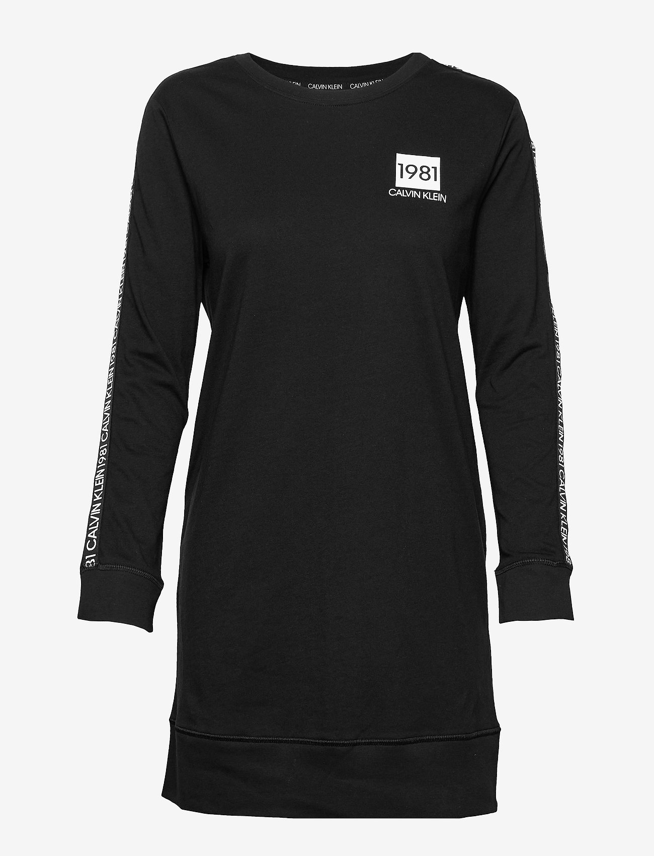 Calvin Klein - L/S NIGHTSHIRT - black - 0