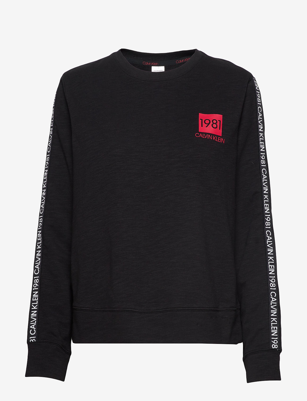 Calvin Klein - L/S SWEATSHIRT - black - 0