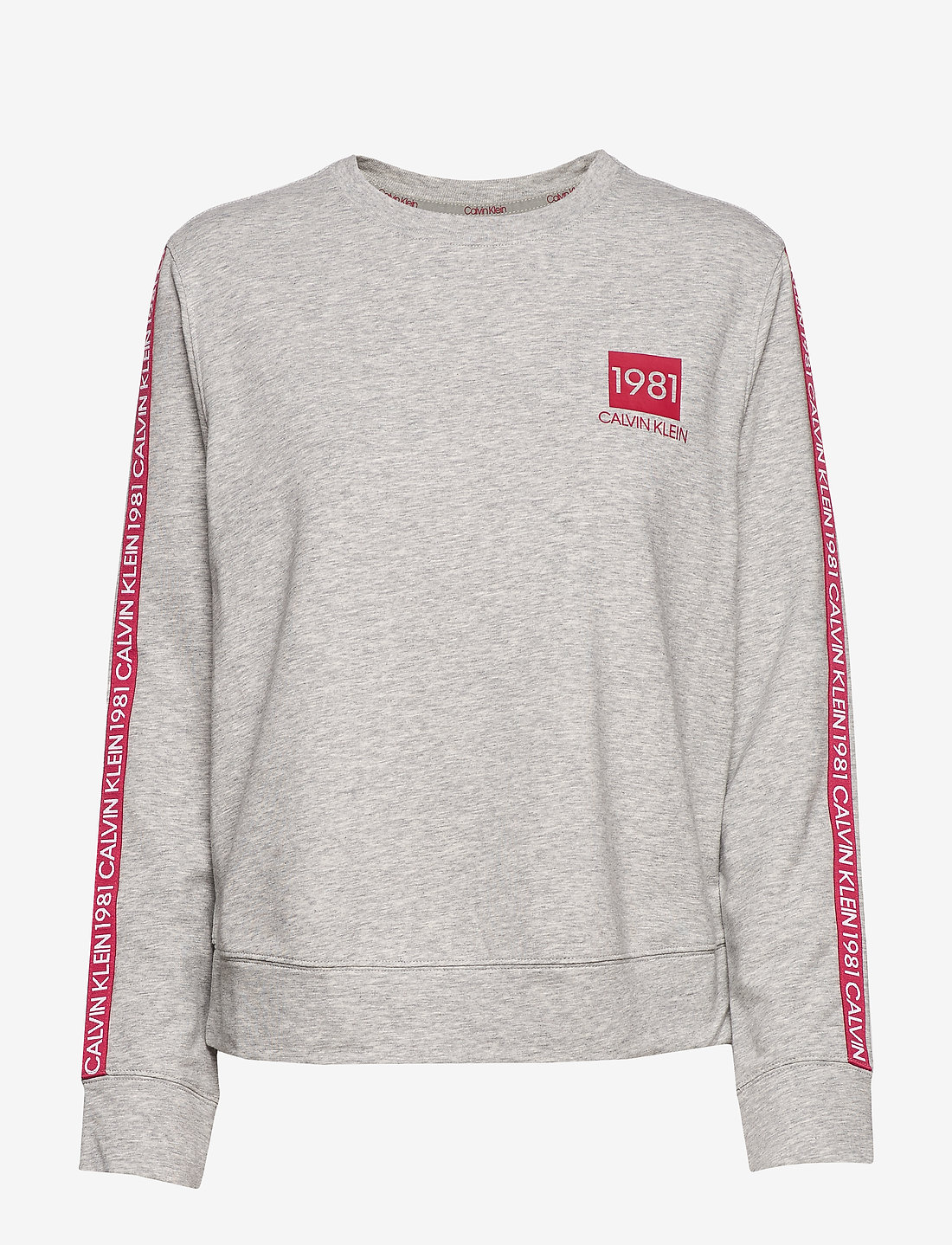 (Grey Calvin Sweatshirt Heather/Grey) Klein - 79.90 L/s €