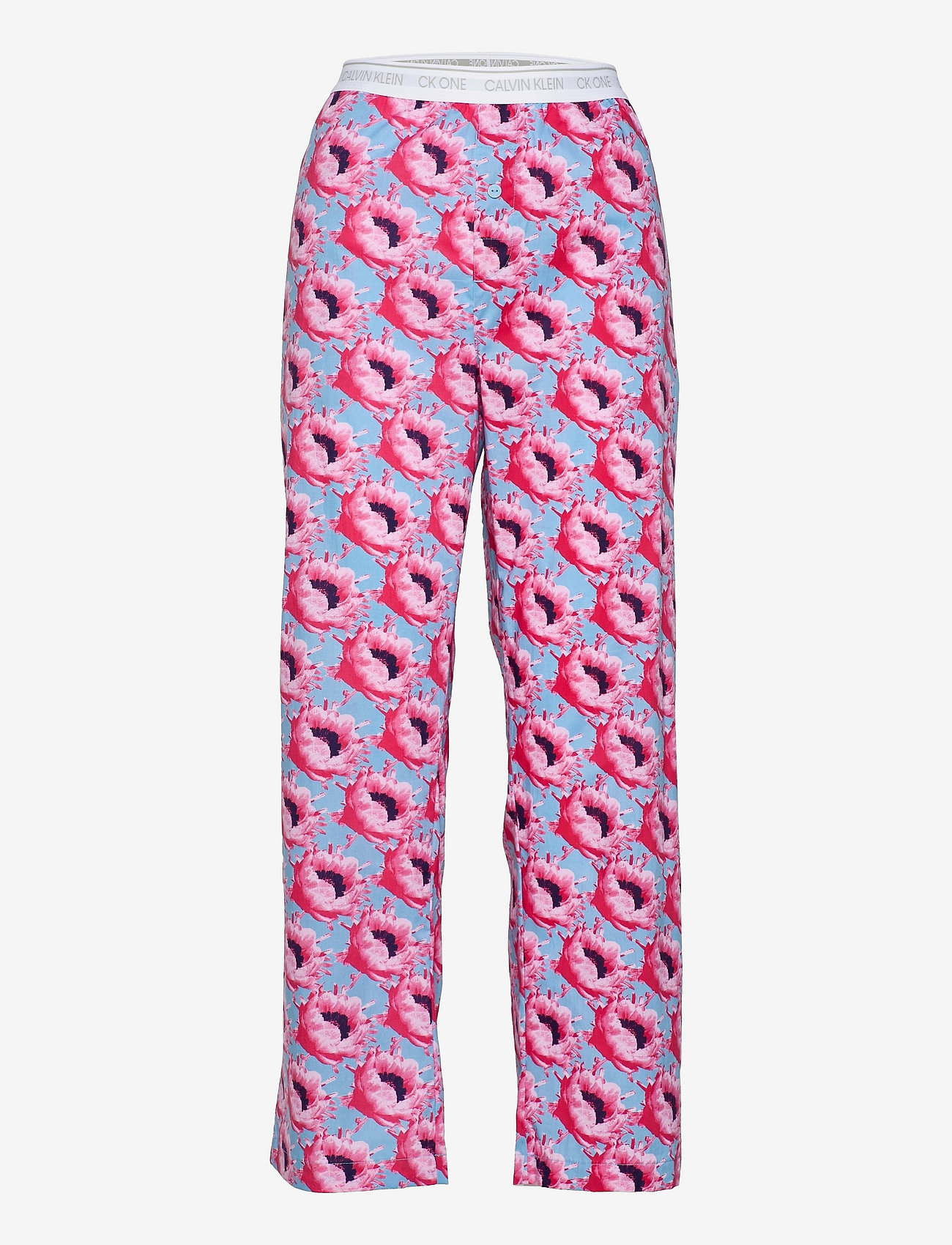 Calvin Klein - SLEEP PANT - prosper floral print_pink smoothie - 0