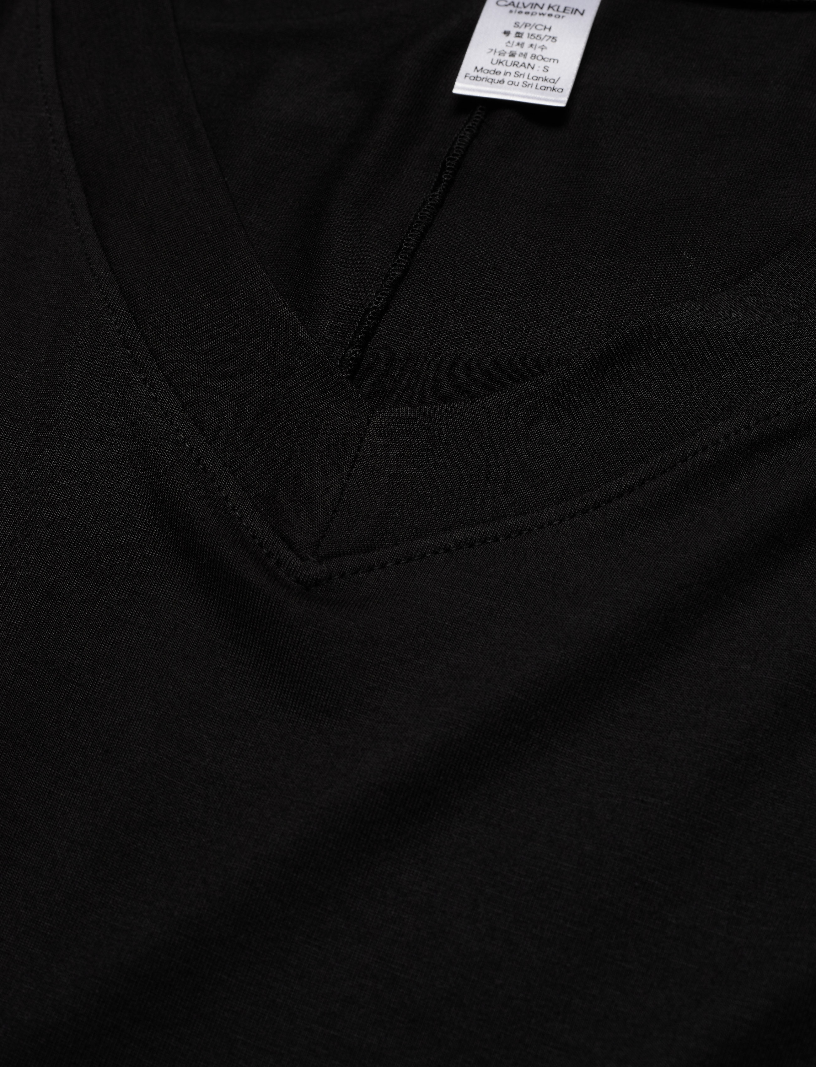 Calvin Klein - L/S NIGHTSHIRT - black - 2