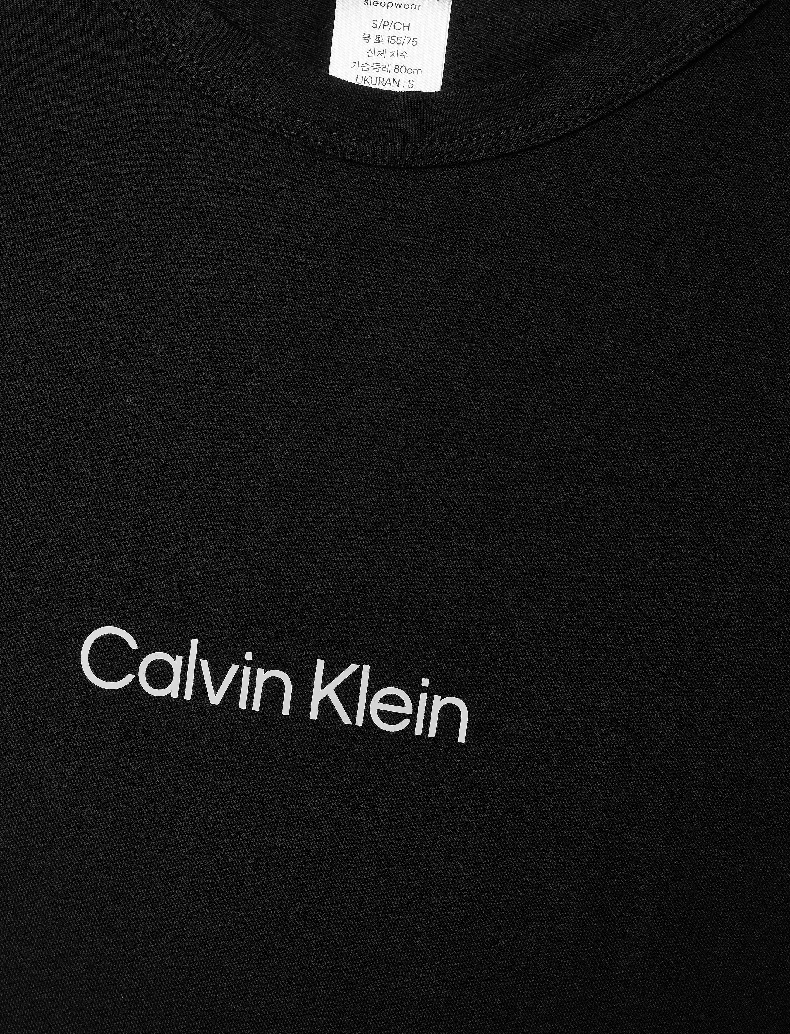 Calvin Klein - S/S CREW NECK - black - 2