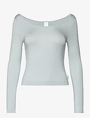 Calvin Klein - L/S CREW NECK - aqua pool - 0