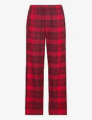 Calvin Klein - L/S PANT SET - pysjamas - gradient check/rouge blk ground - 2