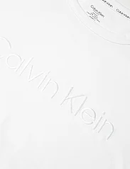 Calvin Klein - S/S CREW NECK - alhaisimmat hinnat - white - 2