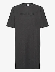 Calvin Klein - S/S NIGHTSHIRT - födelsedagspresenter - charcoal heather - 0
