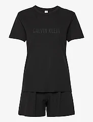 Calvin Klein - S/S SLEEP SET - gimtadienio dovanos - black - 0