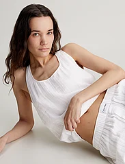 Calvin Klein - SLEEP PANT - odzież imprezowa w cenach outletowych - white - 3