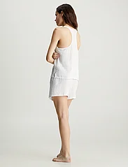 Calvin Klein - SLEEVELESS SHORT SET - pysjamas - white - 2