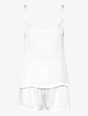 Calvin Klein - SLEEVELESS SHORT SET - pyjama's - white - 0