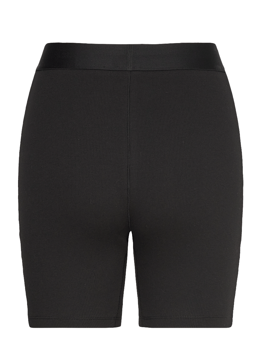 Calvin Klein - RIB BIKE SHORT - training tights - black - 2