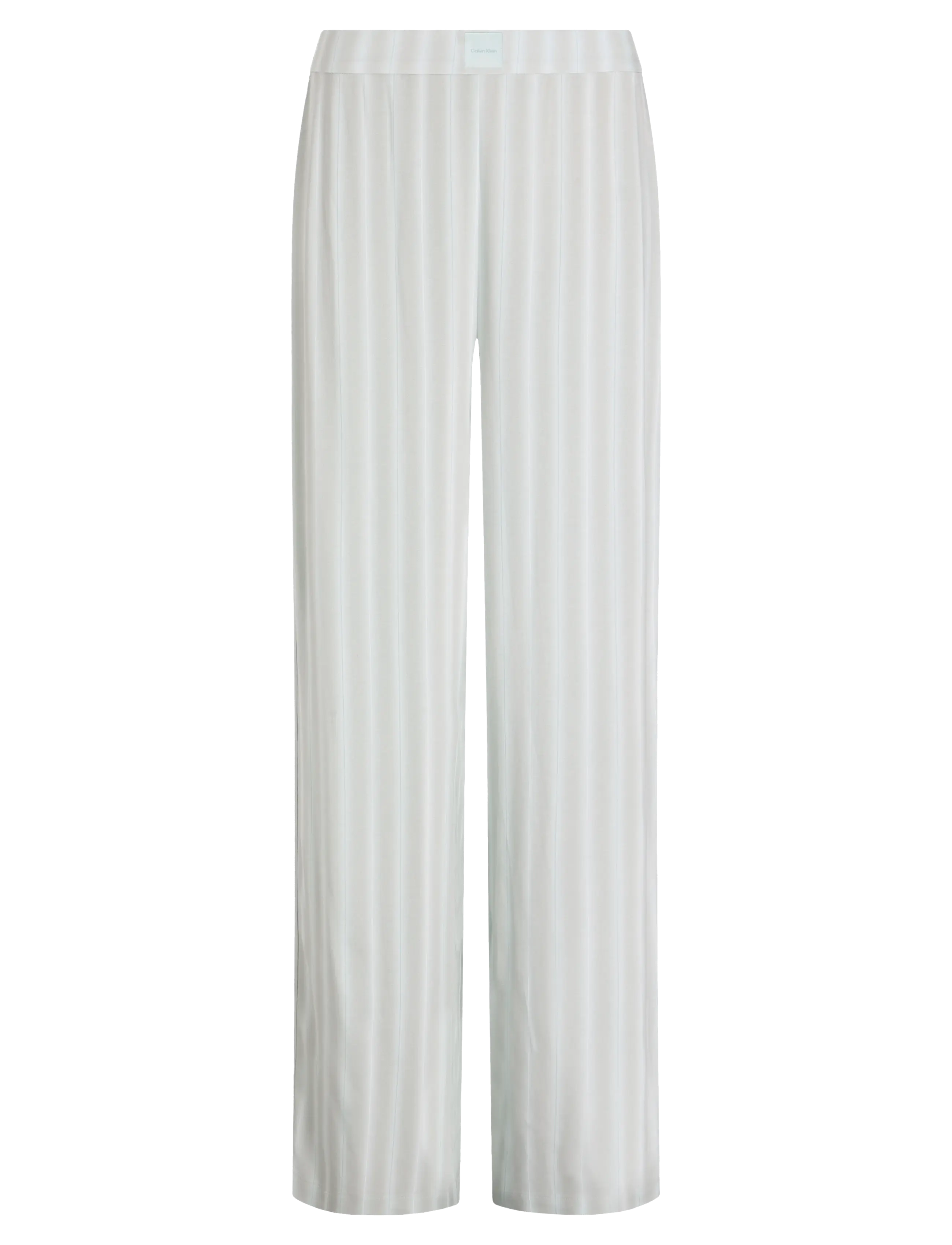 Calvin Klein Viscose Pant, Kvinder, Stribede Loungebukser, Grå, Str: XS