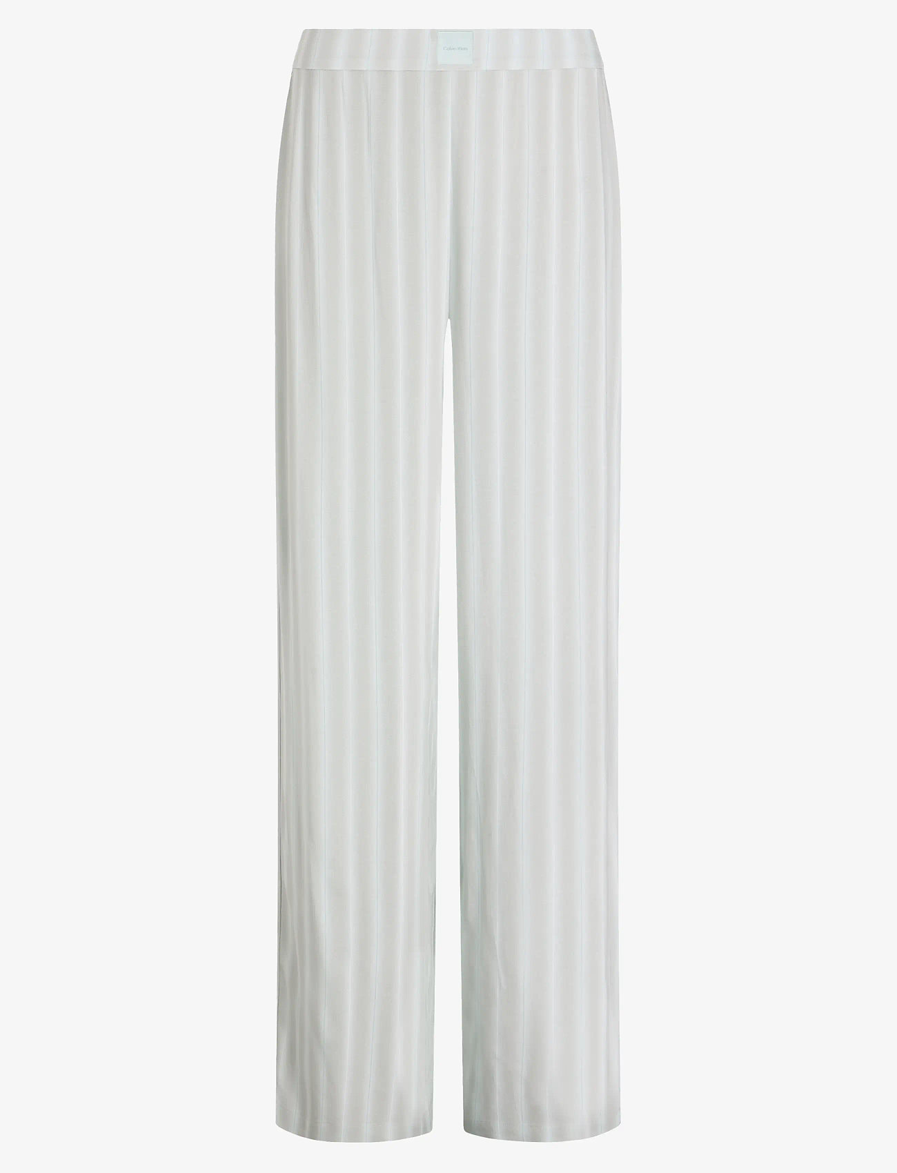 Calvin Klein - VISCOSE PANT - pyjamasbyxor - judd light stripe sky grey - 0