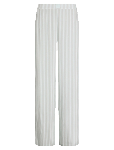 Calvin Klein VISCOSE PANT - Pyjama Pants - JUDD LIGHT STRIPE SKY GREY / grey