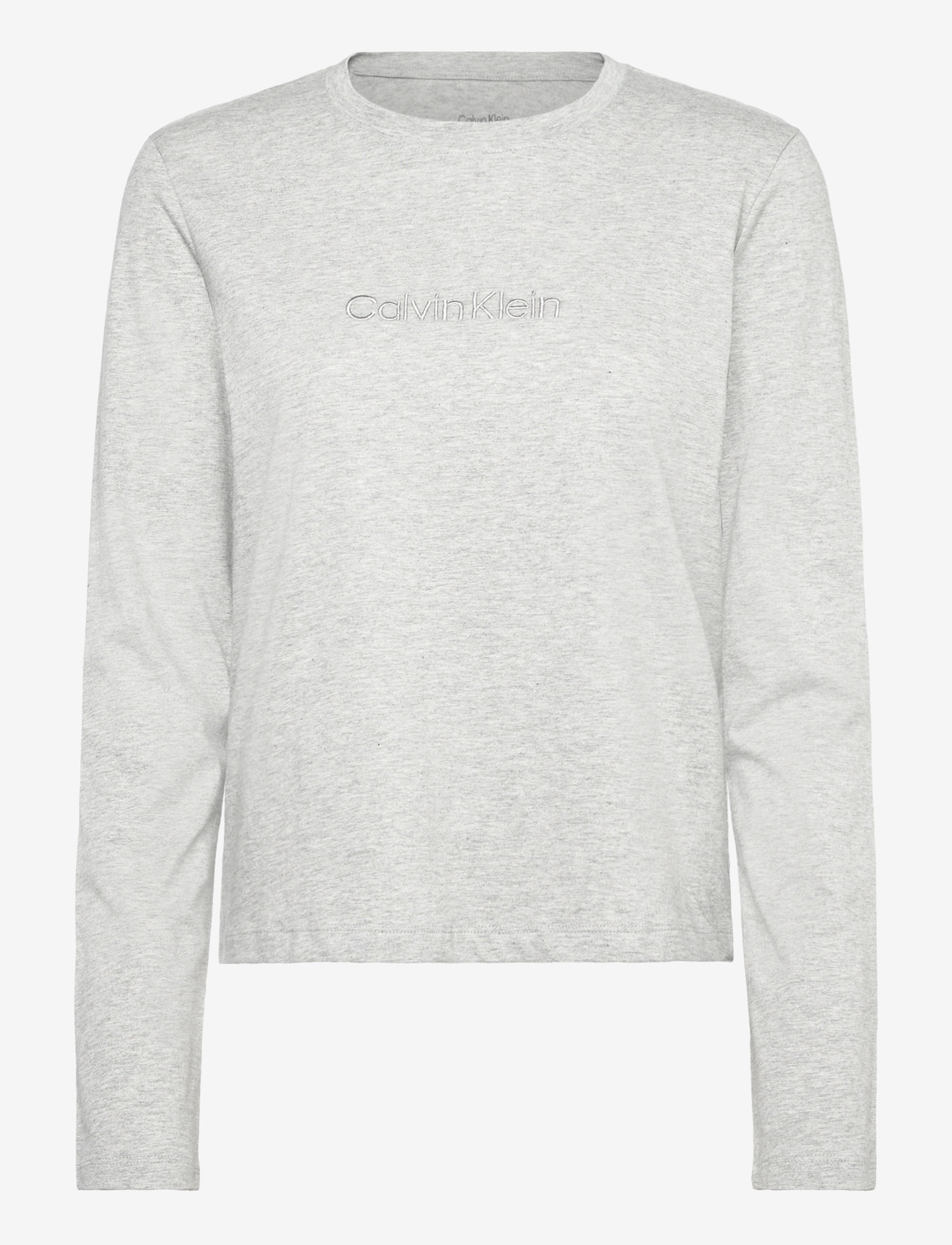 Calvin Klein - LONGSLEEVE CLASSIC - langærmede toppe - grey heather - 0