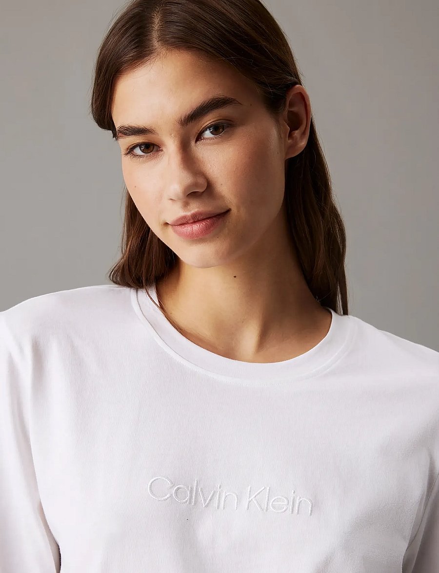 Calvin Klein - LONGSLEEVE CLASSIC - langærmede toppe - white - 5
