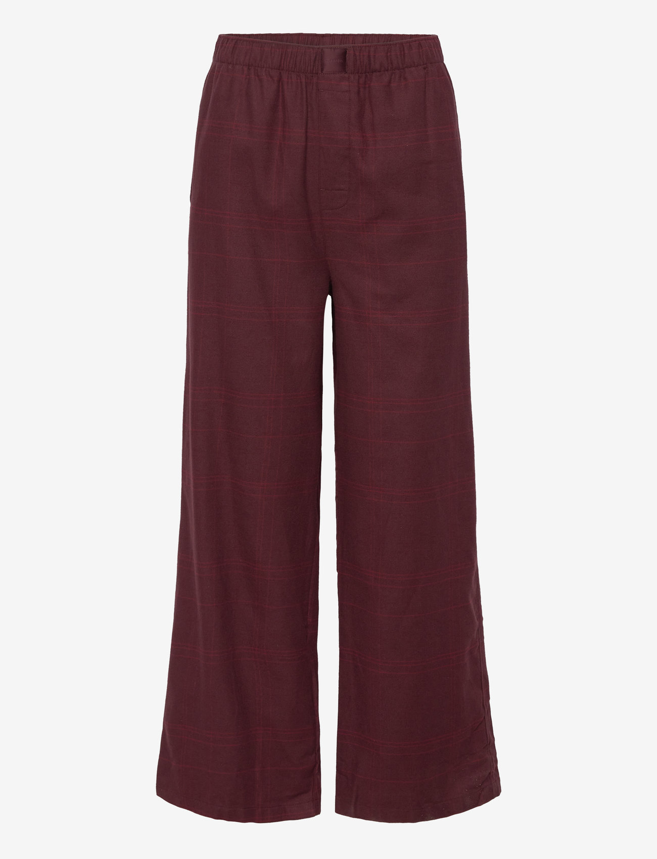 Calvin Klein - L/S BUTTONDOWN & PANT SLEEP SET - beam plaid_truffle brown - 2