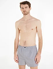 Calvin Klein - BOXER WVN 3PK - boxer shorts - tide/morgan plaid/montague stripe - 3