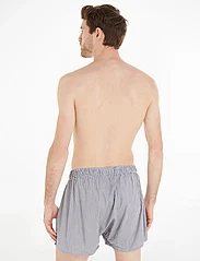 Calvin Klein - BOXER WVN 3PK - boxer shorts - tide/morgan plaid/montague stripe - 4