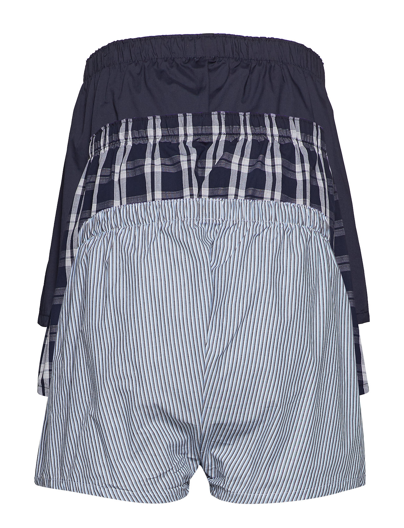 Calvin Klein - BOXER WVN 3PK - boxer shorts - tide/morgan plaid/montague stripe - 1