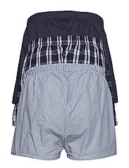 Calvin Klein - BOXER WVN 3PK - boxer shorts - tide/morgan plaid/montague stripe - 1