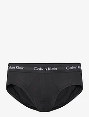 Calvin Klein - 3P HIP BRIEF - zemākās cenas - b- black, tawny port, porpoise wbs - 2