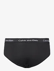 Calvin Klein - 3P HIP BRIEF - laveste priser - b- black, tawny port, porpoise wbs - 3